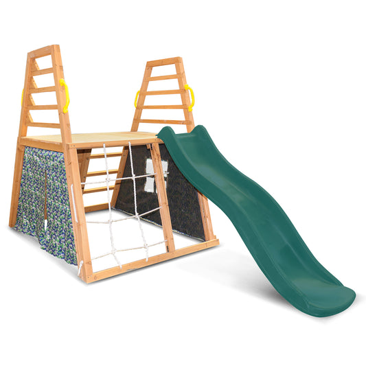 Lifespan Kids Cooper Climbing Frame with 1.8m Green Slide