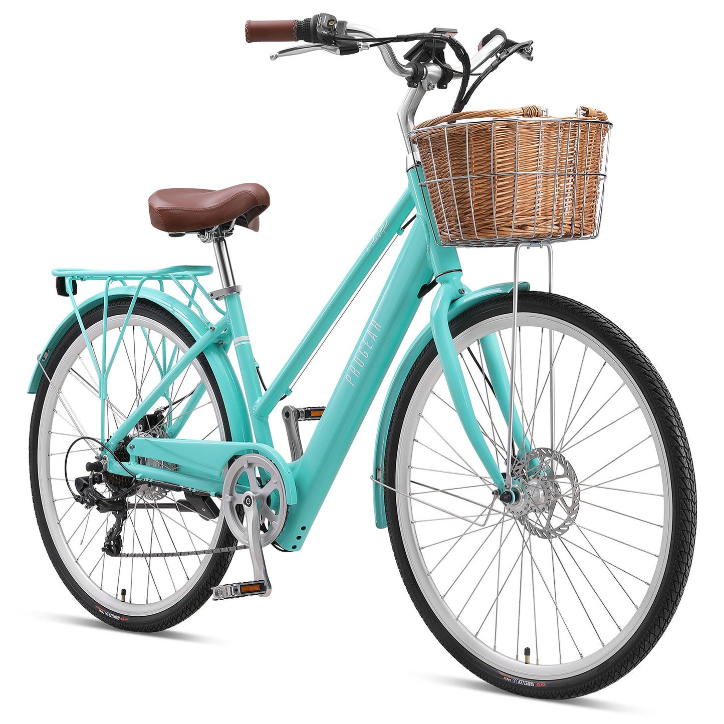 Progear Bikes E-Classique Vintage E-Bike 700c*17" in Seaform