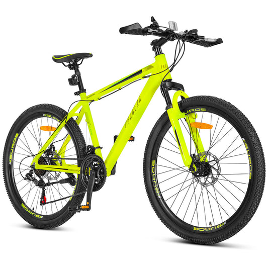 Progear Bikes Surge MTB Mens 26*17" in Fluro Yellow