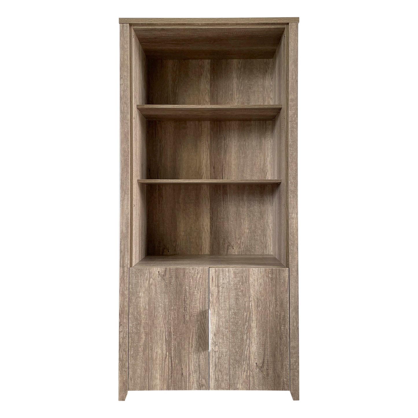 Display Shelf Book Case Stand Bookshelf Natural Wood like MDF in Oak Colour