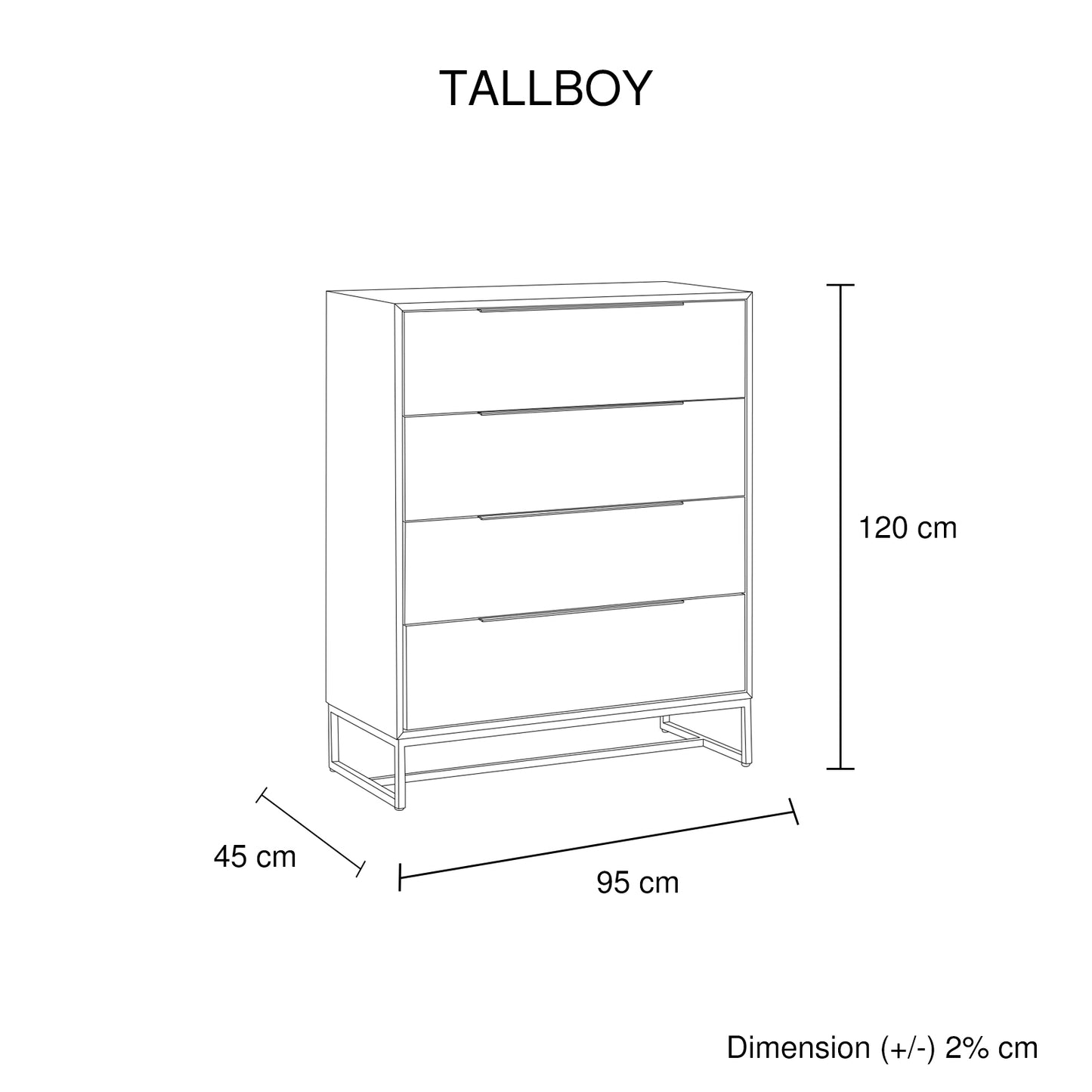 5 Pieces Bedroom Suite made in Solid Wood Acacia Veneered King Size Oak Colour Bed, Bedside Table, Tallboy & Dresser