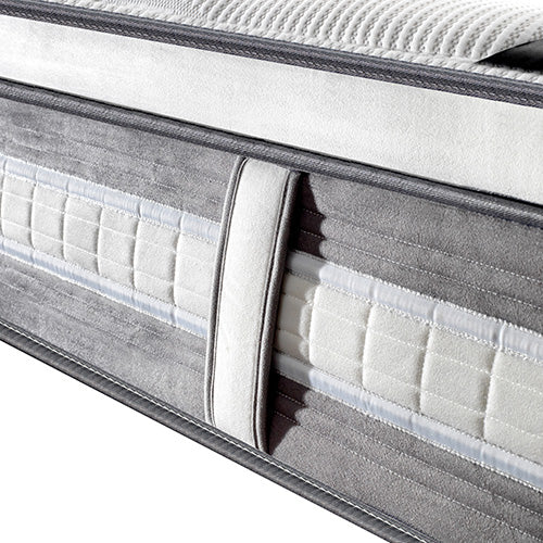 Mattress Euro Top King Size Pocket Spring Coil with Knitted Fabric Medium Firm 34cm Thick