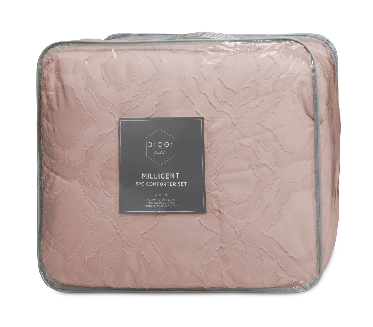 Millicent 5PCE COMFORTER SET - QUEEN