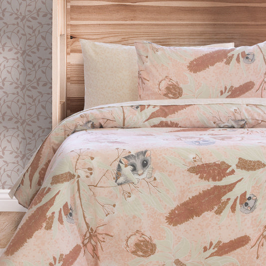 Bush Baby QUILT COVER SET - SINGLE