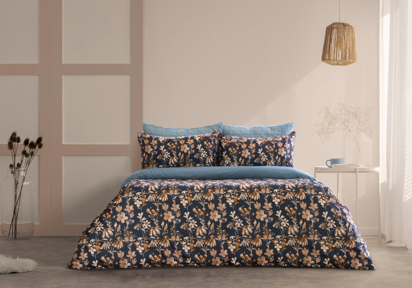 Florentine PRINTED MICROFIBRE QUILT COVER SET - KING