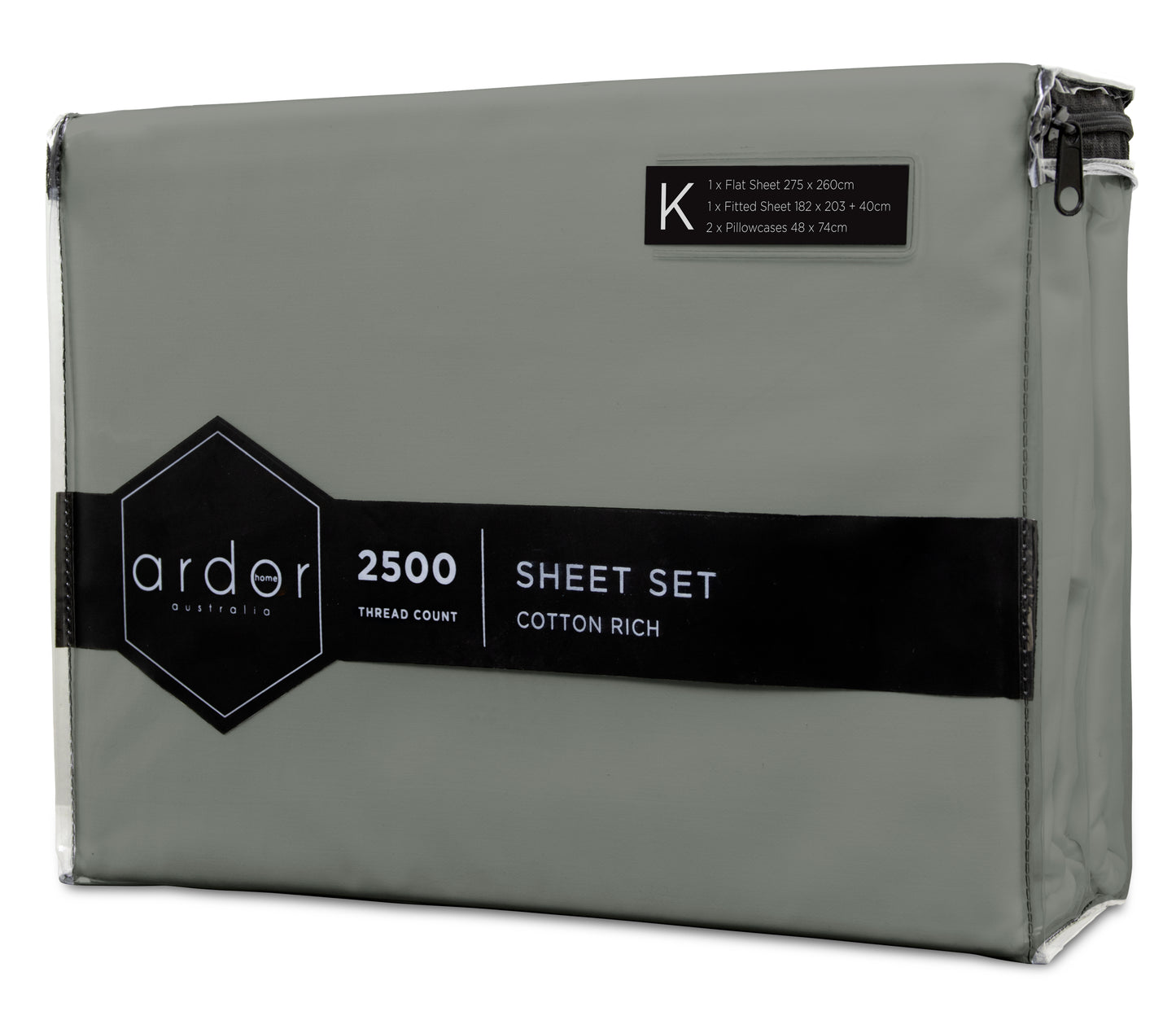 2500TC Cotton Rich SHEET SETS - KING