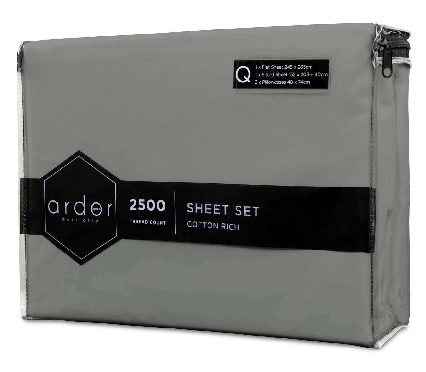 2500TC Cotton Rich SHEET SETS - QUEEN