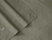 Embre Linen Look Washed Cotton SHEET SET - KING