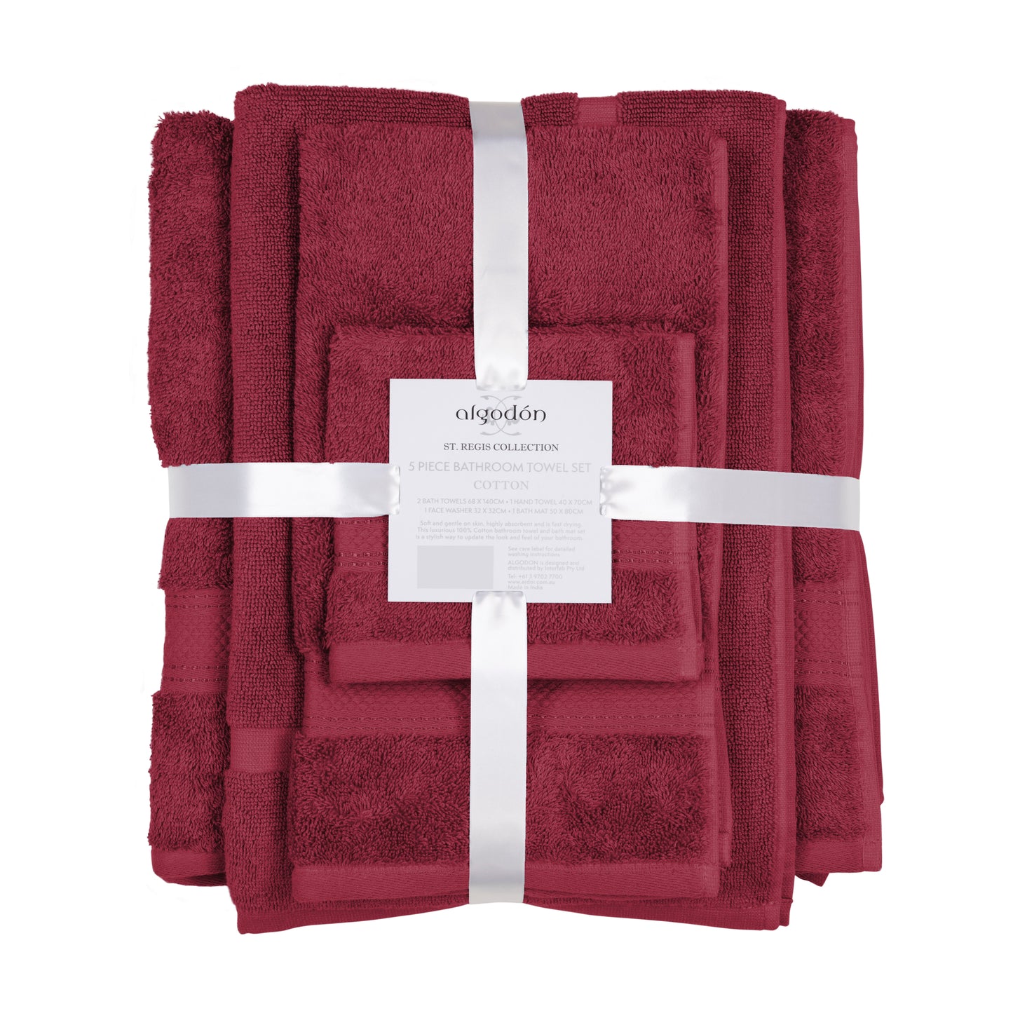 St Regis Collection TOWEL PACK - 5PC - 5 PACK