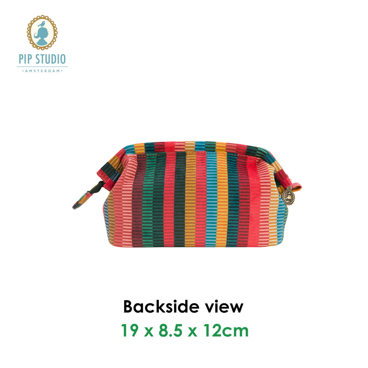 PIP Studio Velvet Jacquard Stripe Small Cosmetic Purse