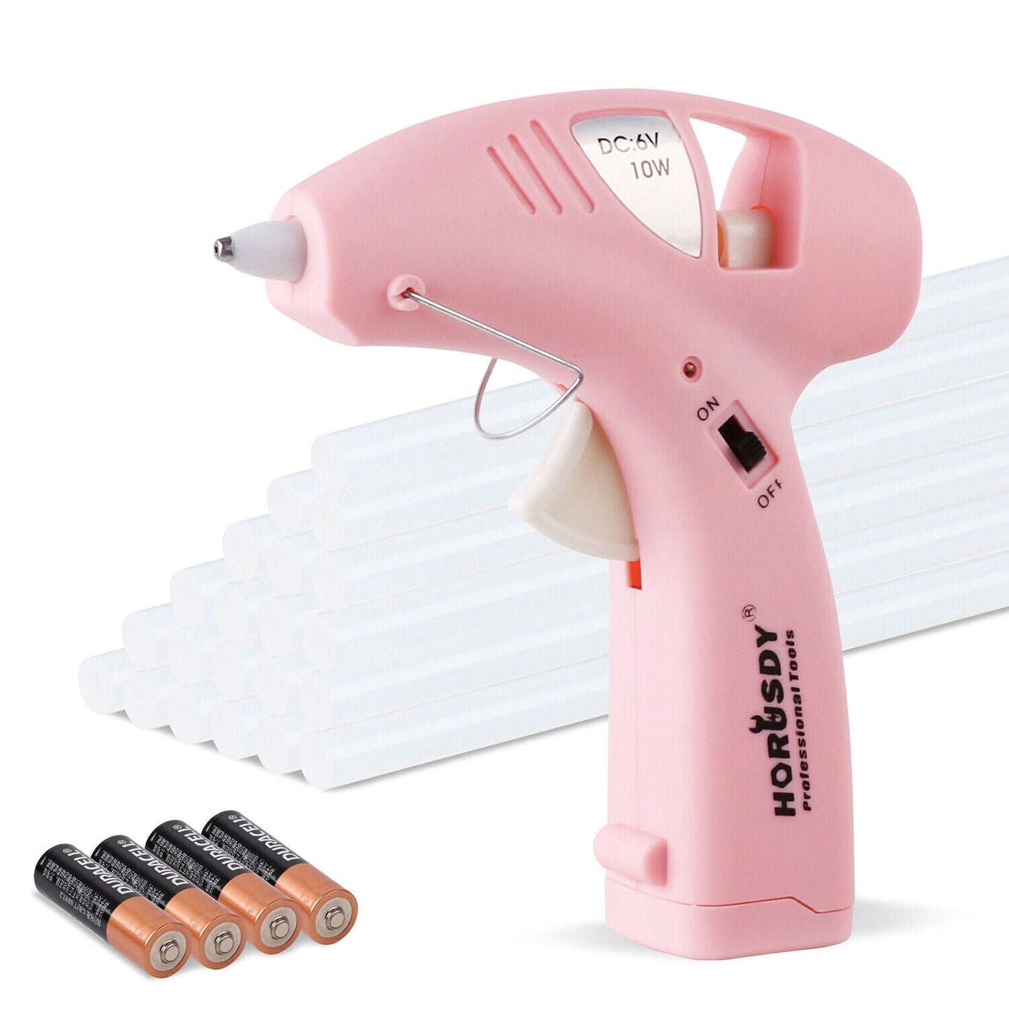 Cordless Hot Glue Gun 20 Glue Sticks & Batteries Included Craft DIY Repair Tool