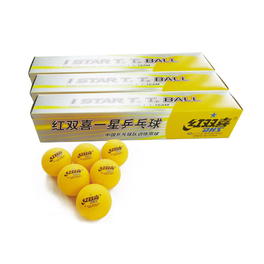 NEW! 18 xDHS 1 STAR 40MM TABLE TENNIS / PING PONG BALLS