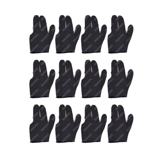 12 PCS POOL SNOOKER BILLIARDS GLOVES LEFT / RIGHT HAND