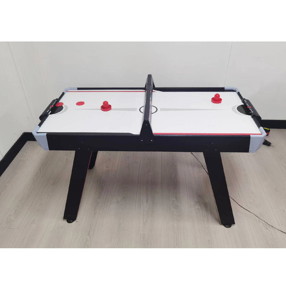 T&R SPORTS 4FT Air Hockey Table With Overhead E-Scorer - Black