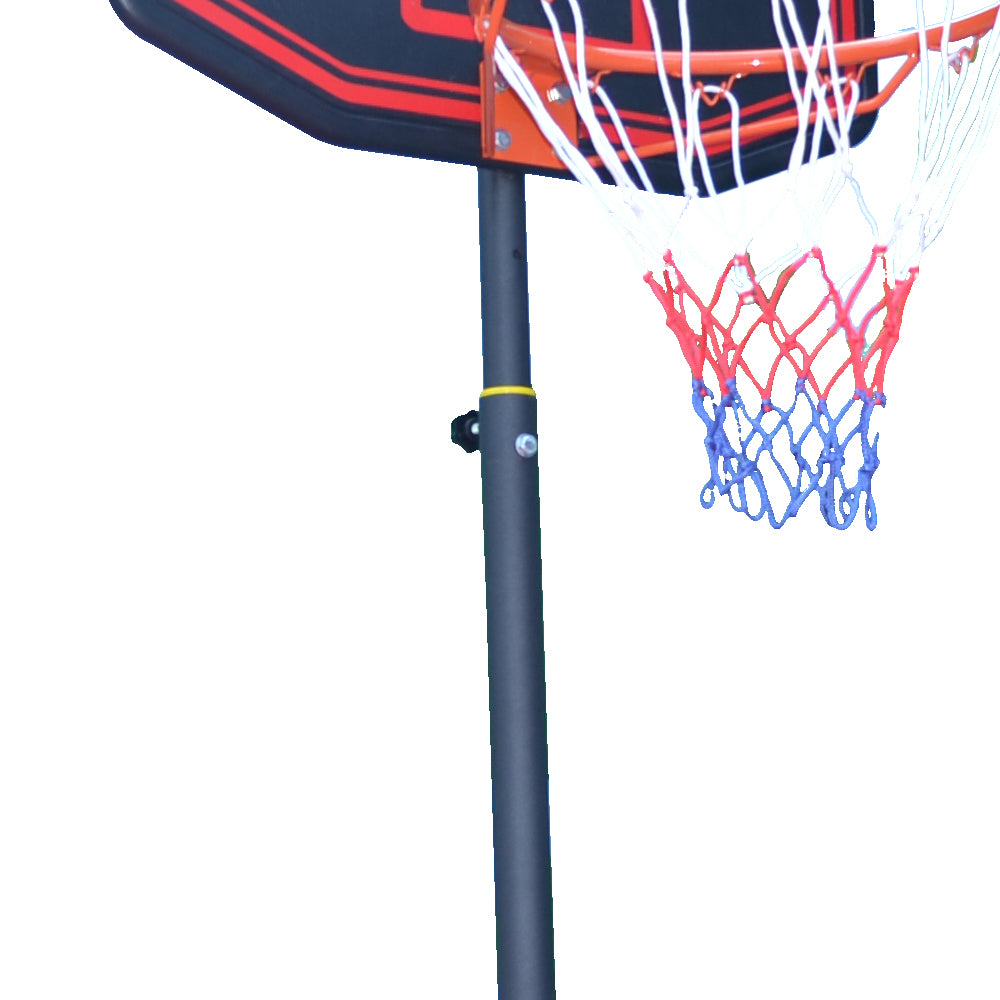 2.1M Dunk Master M018 Adjustable Basketball Hoop Stand System Height Net Rim Kid