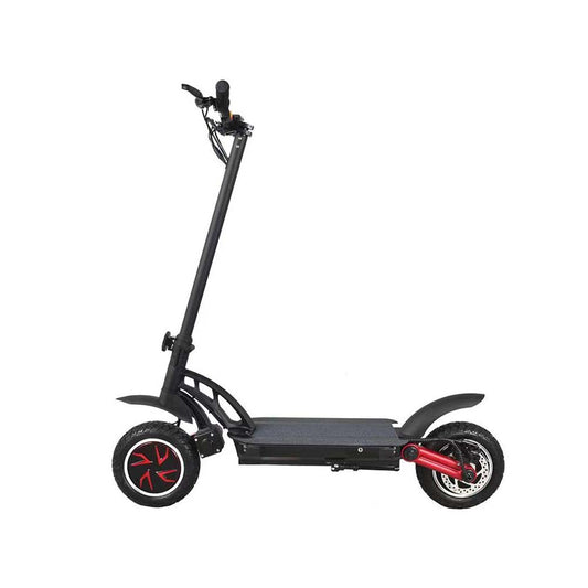 AKEZ LX-S12 48V 800W Dual-Motor Electric Scooter-Black