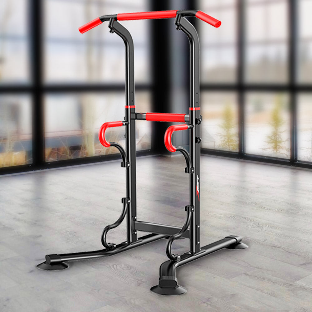 4-in-1 Chin Up Pull Up Power Tower Multi-Function Station Home Gym