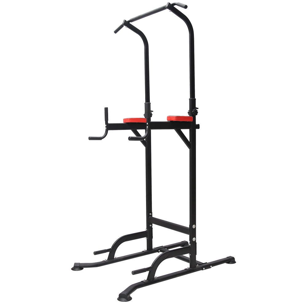 T055 Pull Up Chin Up Knee Raise Workout Station Men Women Exerise Home GYM Fitness