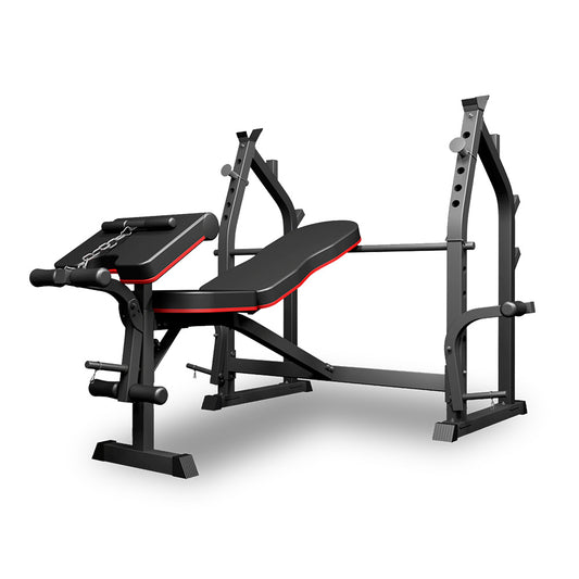 JMQ Fitness RBT3017 Multi-Station Weight Bench Press Fitness Incline Gym Workout