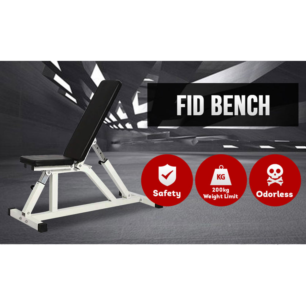 RBT206 Weight FID Bench Fitness Flat Incline Gym Equipment