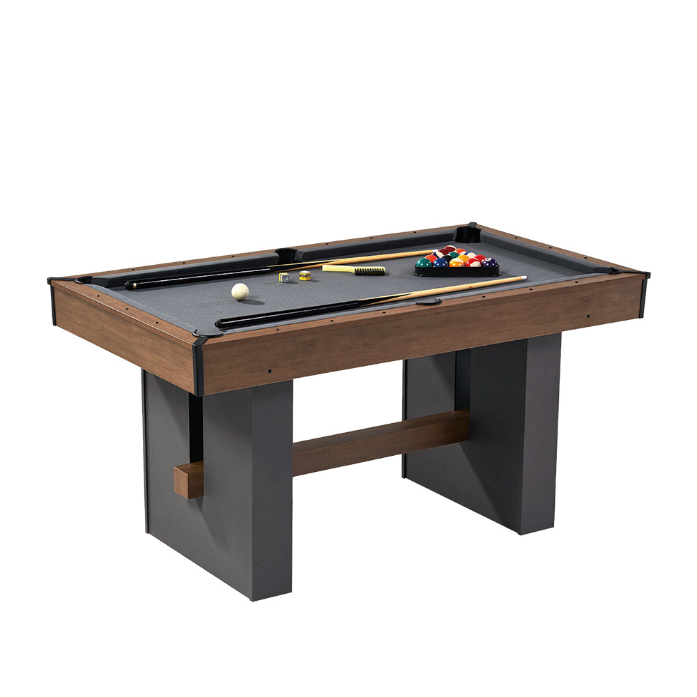 T&R Sports 5Ft6In Pool Table Walnut Frame