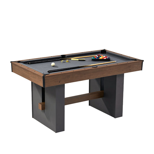 T&R Sports 5Ft6In Pool Table Walnut Frame