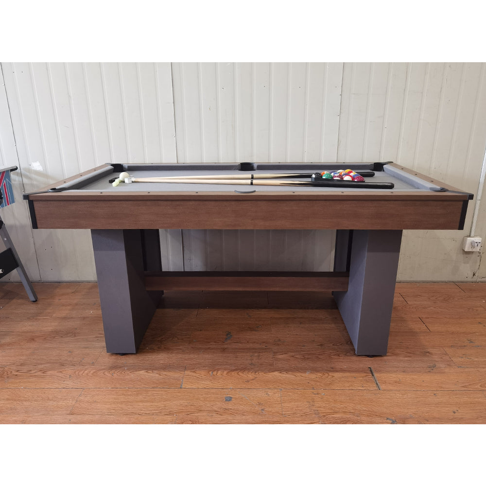 T&R Sports 5Ft6In Pool Table Walnut Frame