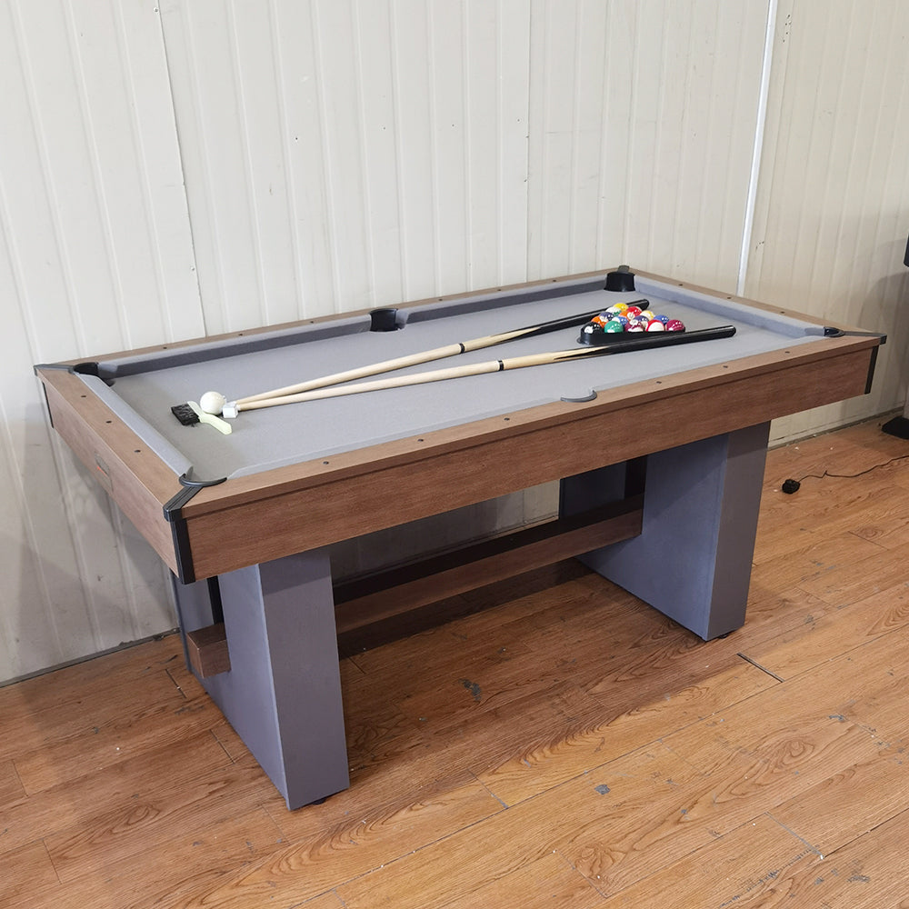 T&R Sports 5Ft6In Pool Table Walnut Frame