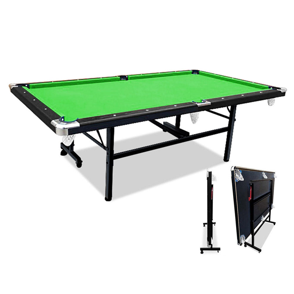 6FT Foldable Pool Table Billiard Table Free Accessory [5% OFF PRE-SALE Green:Dispatch in 8 weeks] - Green