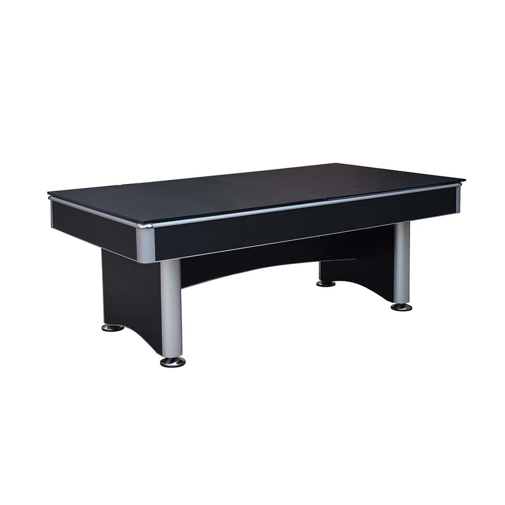 JXY 7FT MDF 3IN1 Pool Table/Table Tennis Table/Dining Table-Black