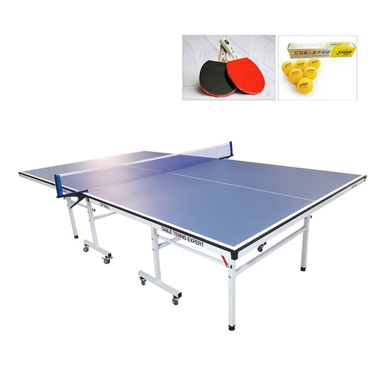 Primo Indoor Optimal 19 Table Tennis Ping Pong Table with Accessories Package - Upgraded Accessories Package