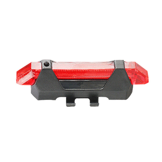 AKEZ USB Flashing LED Signal Bike Light Front Rear Light - Red