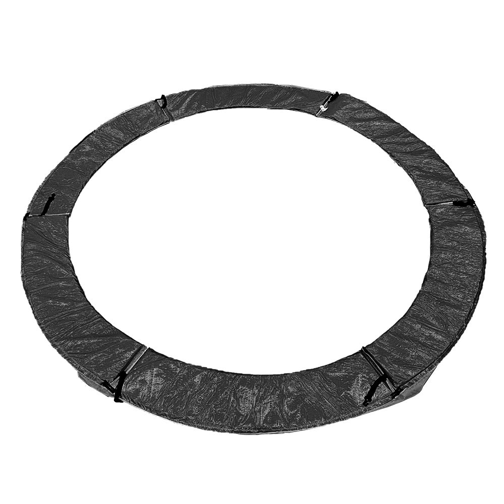 POP MASTER 16FT Spring Cover Pad Curved Trampoline Accessories - Black