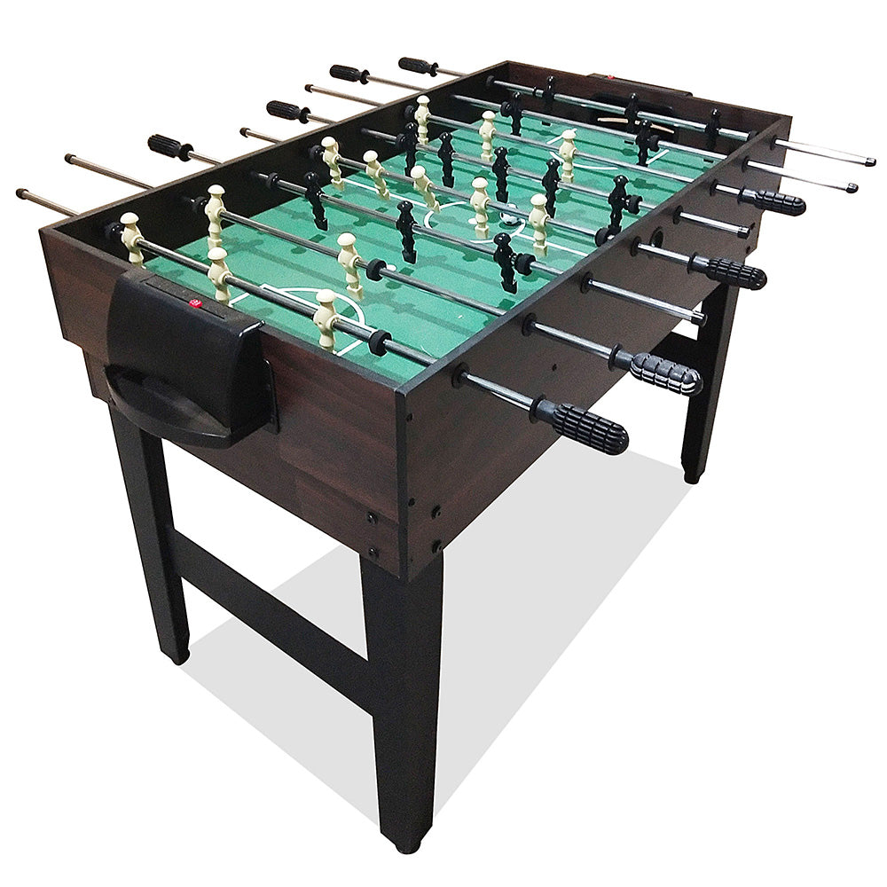 T&R SPORTS 4FT 4-In-1 For Kids Multifunctional Table Billiard/Air Hockey/Table Tennis/Football - Walnut