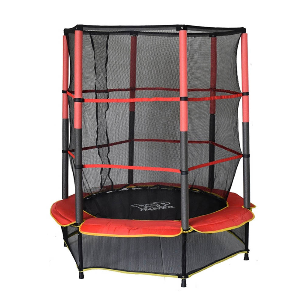 PoP Master 4.5FT Kids Trampoline with Safety Net Pad Indoor Outdoor