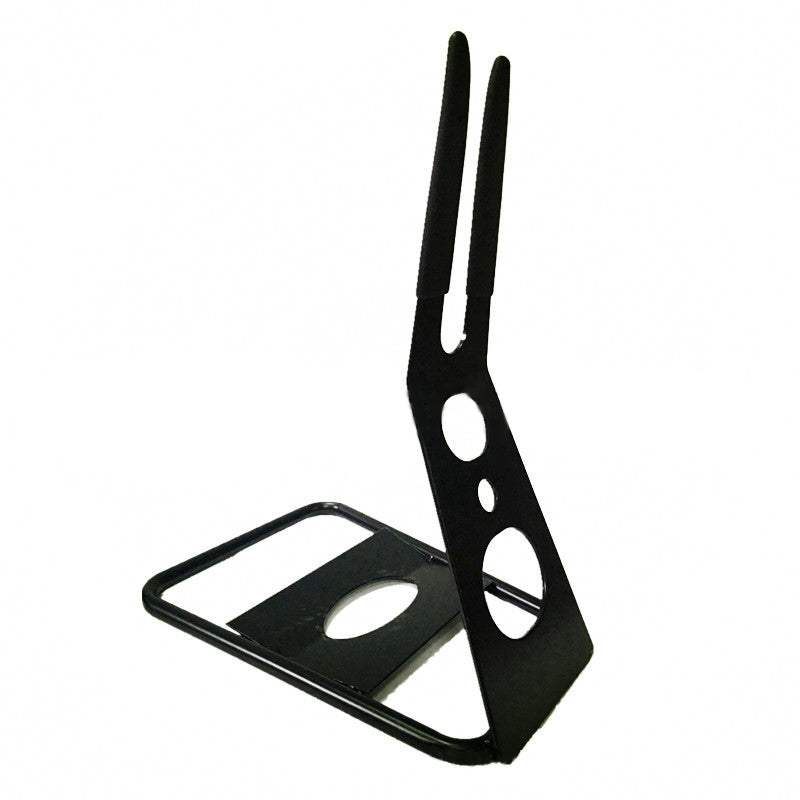 Stand Holder Triangle Rear Hub Mount Bike Bicycle Storage Rack Repair Frame - Black