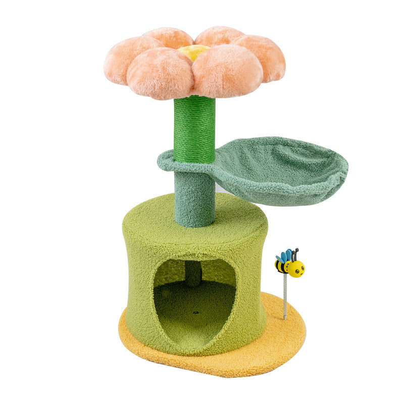 Cat Tree Scratching Post House Condo Furniture Feline Scratcher Tower Toys