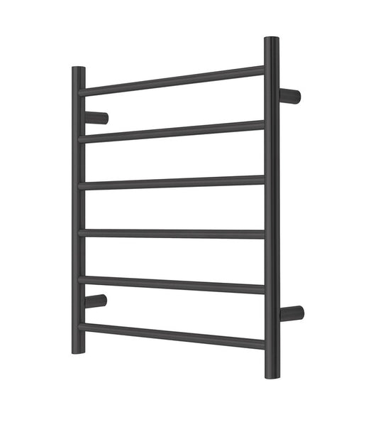 2023 Matte Black stainless steel Heated Towel Rail rack Round AU 1000*850mm