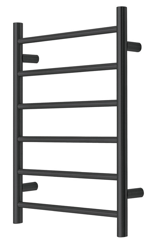 2023 Matte Black stainless steel Heated Towel Rail rack Round AU 1000*850mm