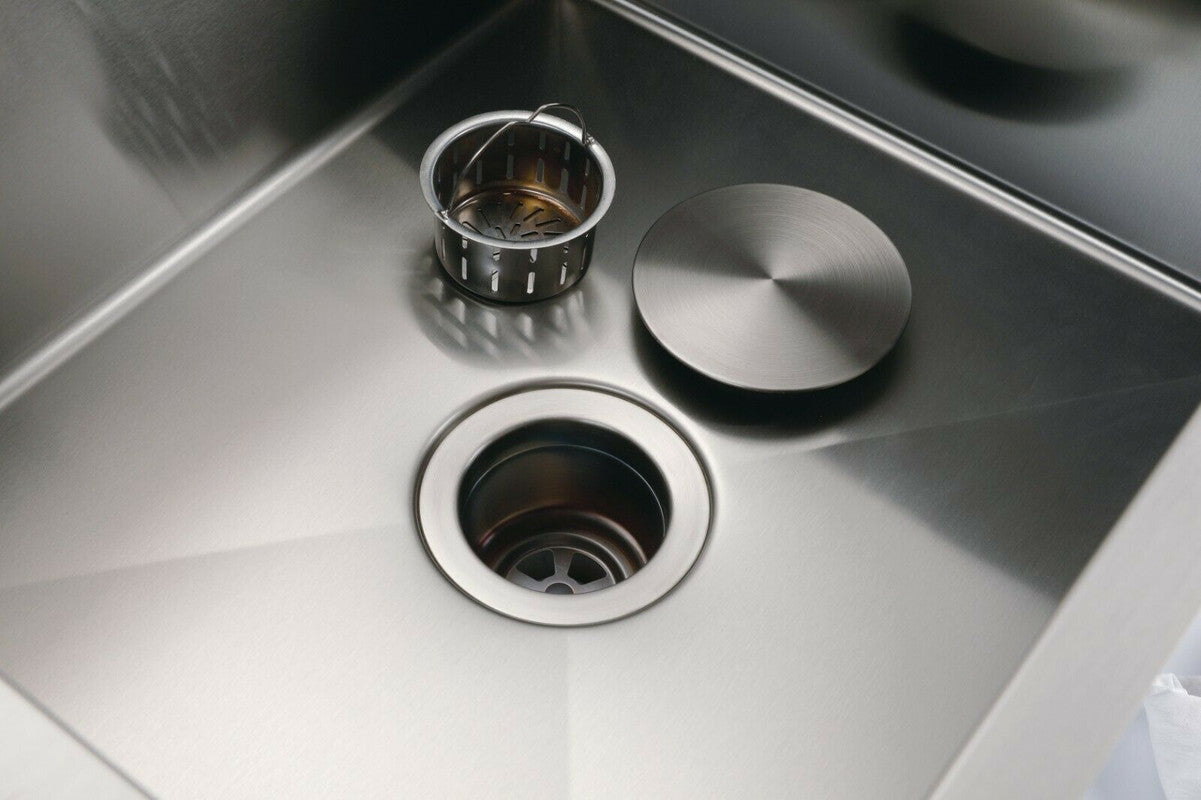 2023 Burnished Gunmetal stainless steel 304 double bowl kitchen sink with tap hole 800*450 mm