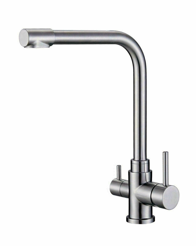 2023 Brushed Gold 3 Way Pure drinking filter Kitchen tap stainless steel PVD plated