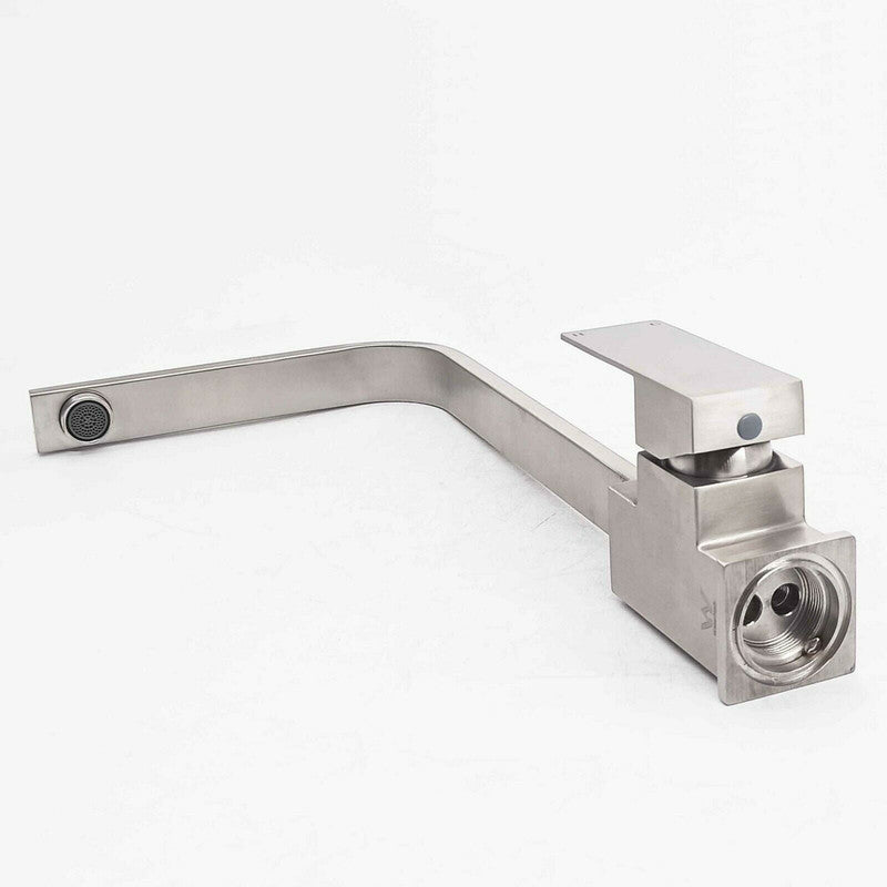 2021 Burnished Brushed Stainless steel Brushed Nickel Square kitchen mixer tap faucet