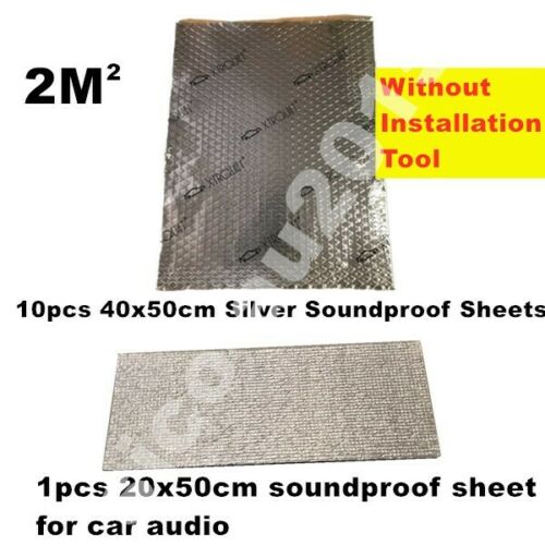 20% THICKER 2M - 8M Butyl Sound Deadener Roll  Sound Proofing vs dynamat pingjing