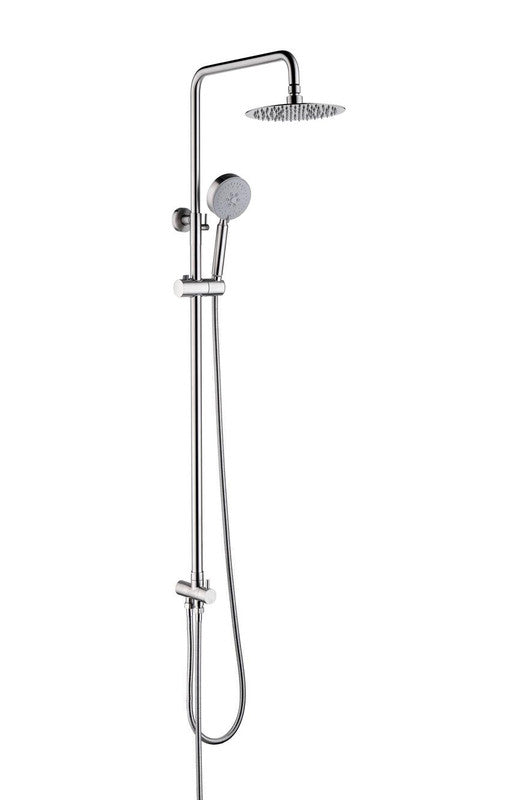 2023 Brushed Brass Gold Stainless Steel 304 made shower set with diverter 200 mm head sprayer hand held head