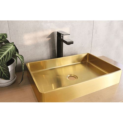 2020 New Burnished Gunmetal brass gold bench top mount basin sink