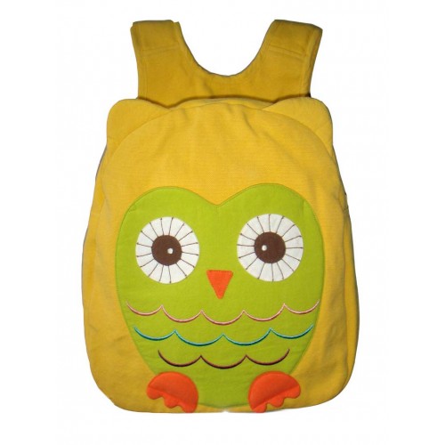 Hootie Owl Back Pack-Yellow