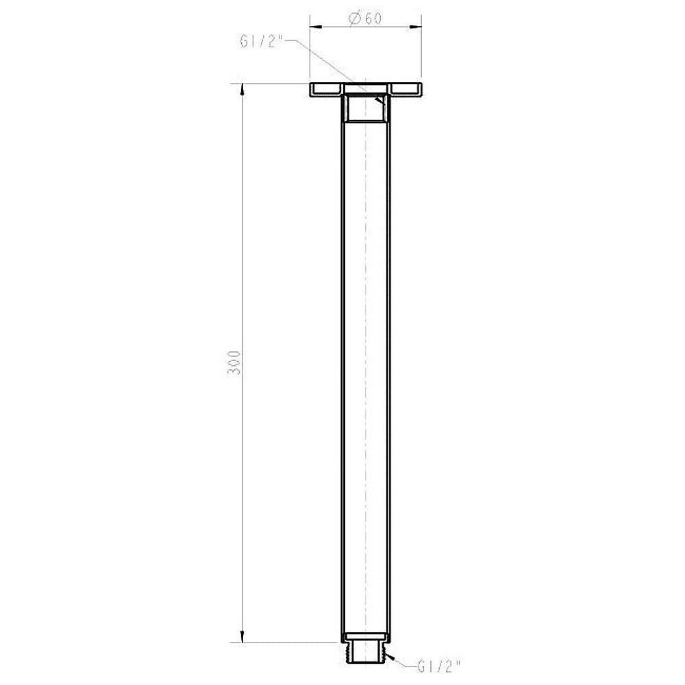 Shower Head Arm Wall Connector