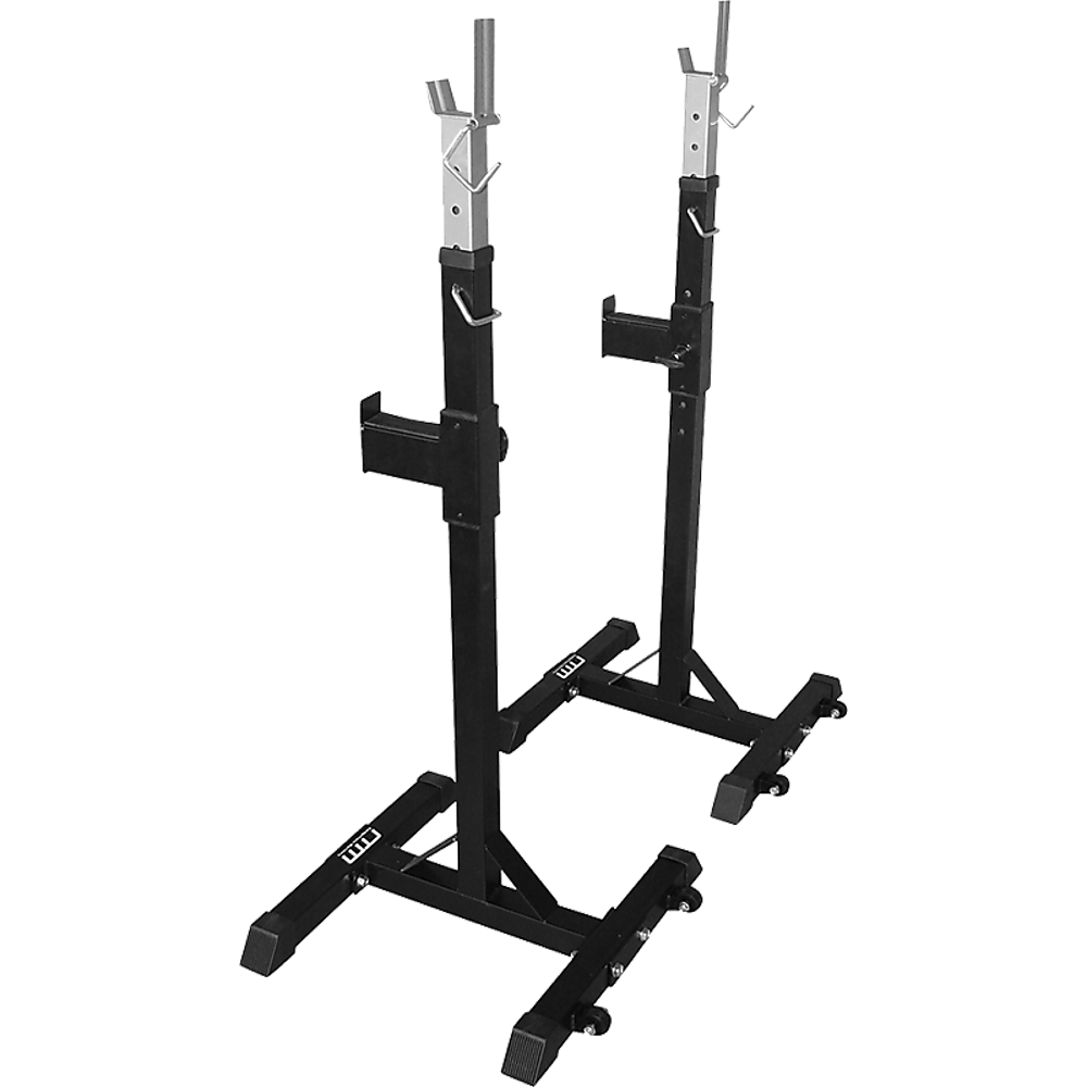 Squat Rack Stand Pair Bench Press Weight Lifting Barbell