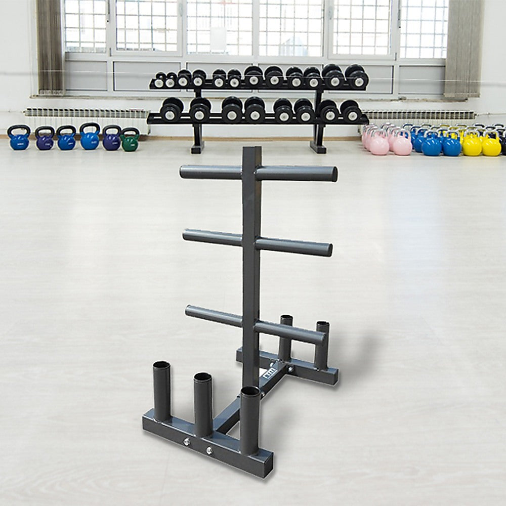 Olympic Weight Tree Bar Rack Holder Storage