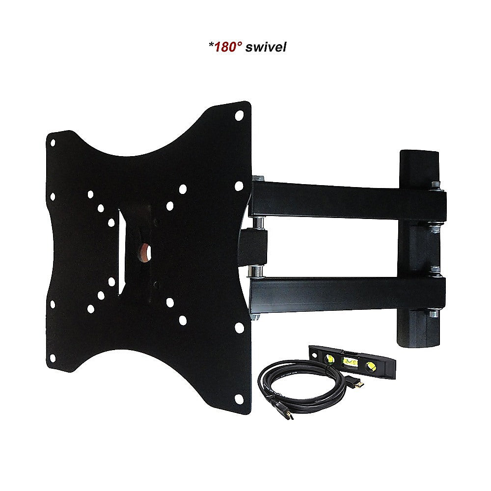 15-37" Plasma LED LCD Screen TV Mount with 180 Degree Swivel